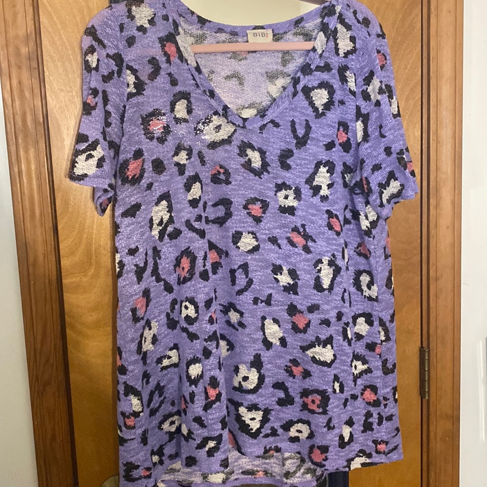 Bibi cheetah top